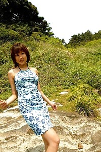 Irresistable Japanese Princess Is Stripping Off Her Clothes Exploring Her Delightful Body In Her Thong