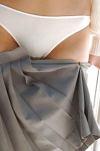 Towa Aino Schoolgirl Cocotte Demonstrates Her Big Boobs